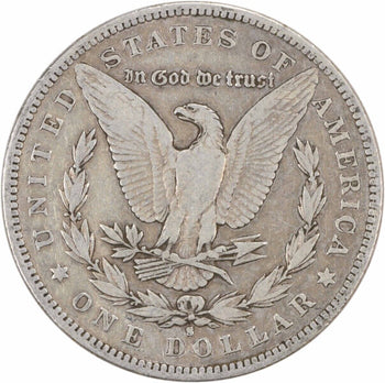 1896-S Morgan Silver Dollar VF Uncertified #208