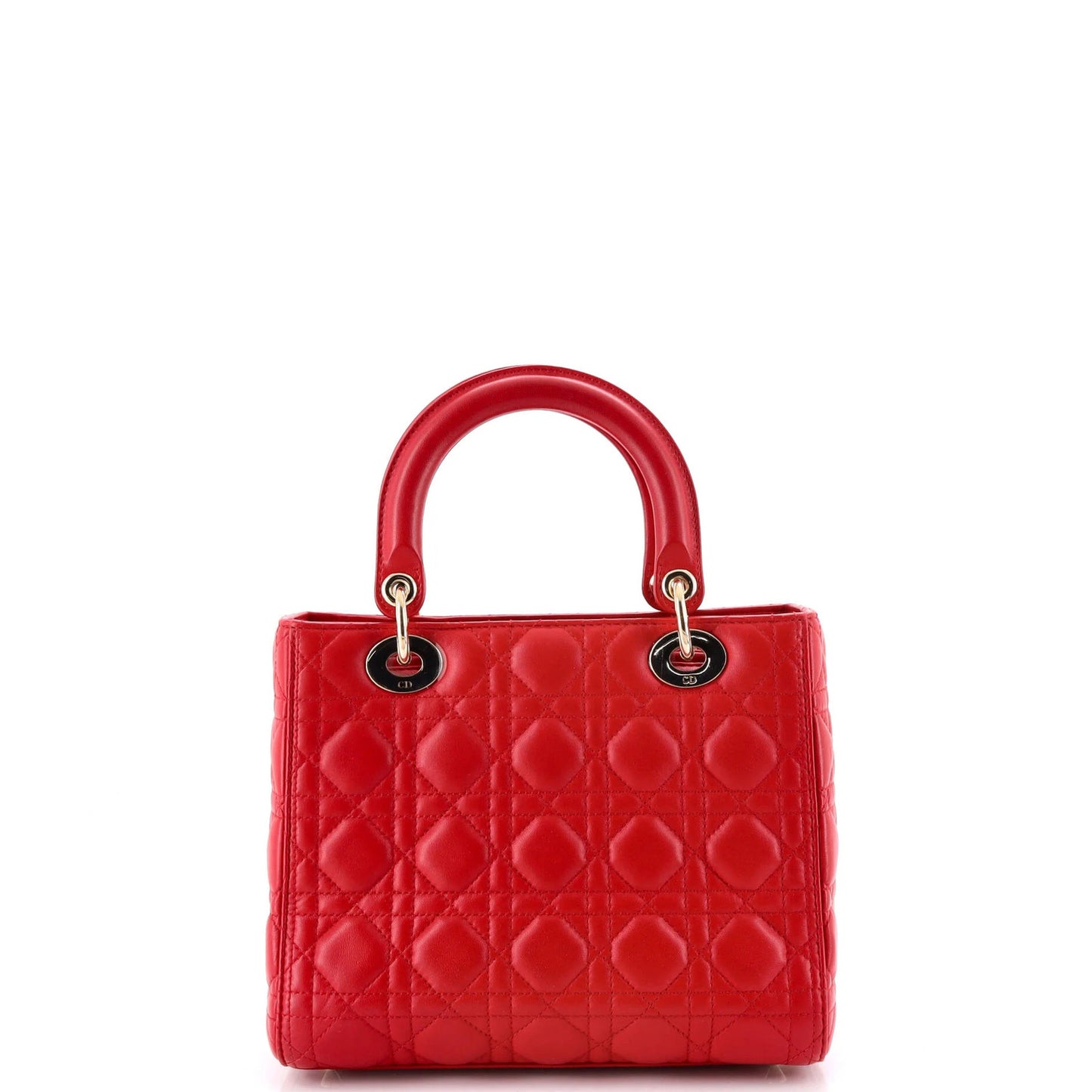 Christian Dior Lady Dior Bag Cannage Quilt Lambskin Medium