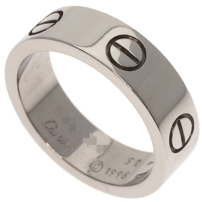 Cartier   Ring Love Ring #52 K18 White Gold