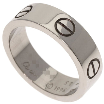 Cartier   Ring Love Ring #52 K18 White Gold