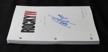Dolph Lundgren Autographed "Rocky Iv" Movie