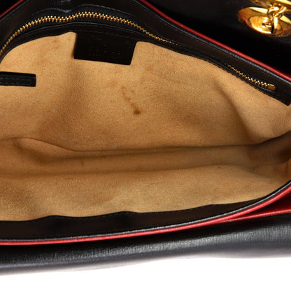 Gucci Marina Chain Flap Bag Leather Small