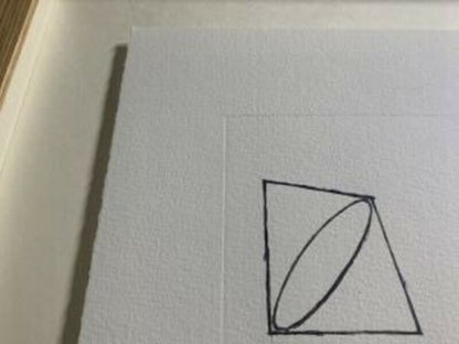 Robert Mangold 1989 Original Etching Aquatint Pencil Signed Ap10 Minimalism Art
