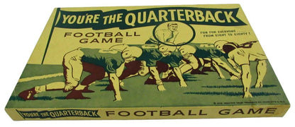 "You'Re The Quarterback" Football Board Game 1958
