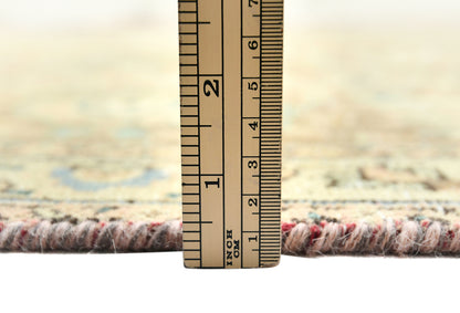 Distressed Vintage Oriental Rug Muted Brown