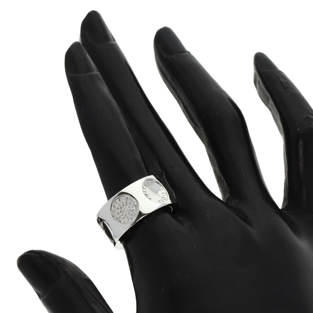 LOUIS VUITTON   Ring Grand Berg Empreinte Diamond