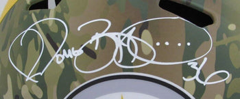 Jerome Bettis Hof Autographed Full Size Camo
