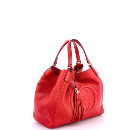 Medium Gucci Soho Shoulder Bag Leather