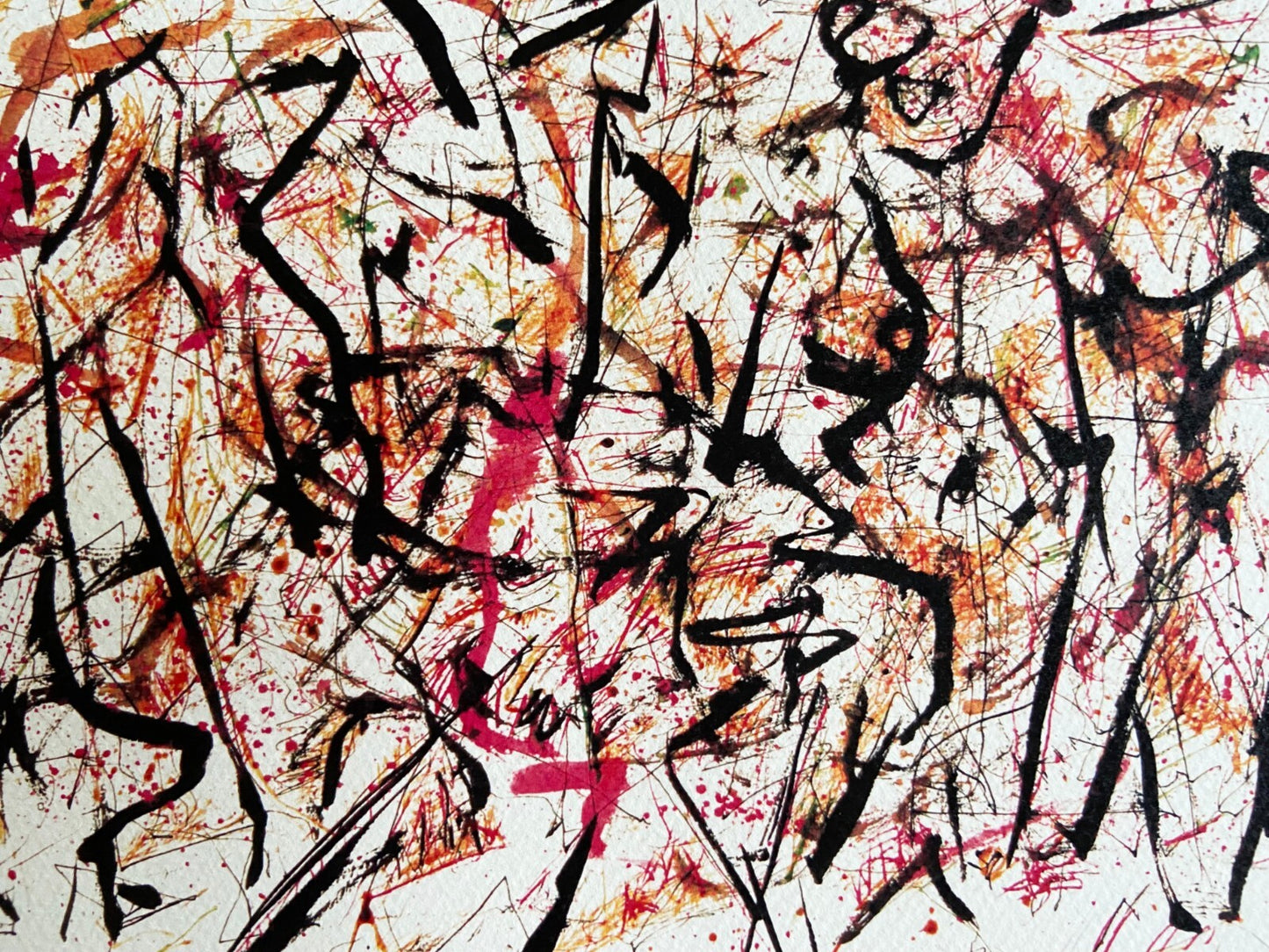 Jackson Pollock Lithograph Guggenheim Museum Coa Signed Op Numbered