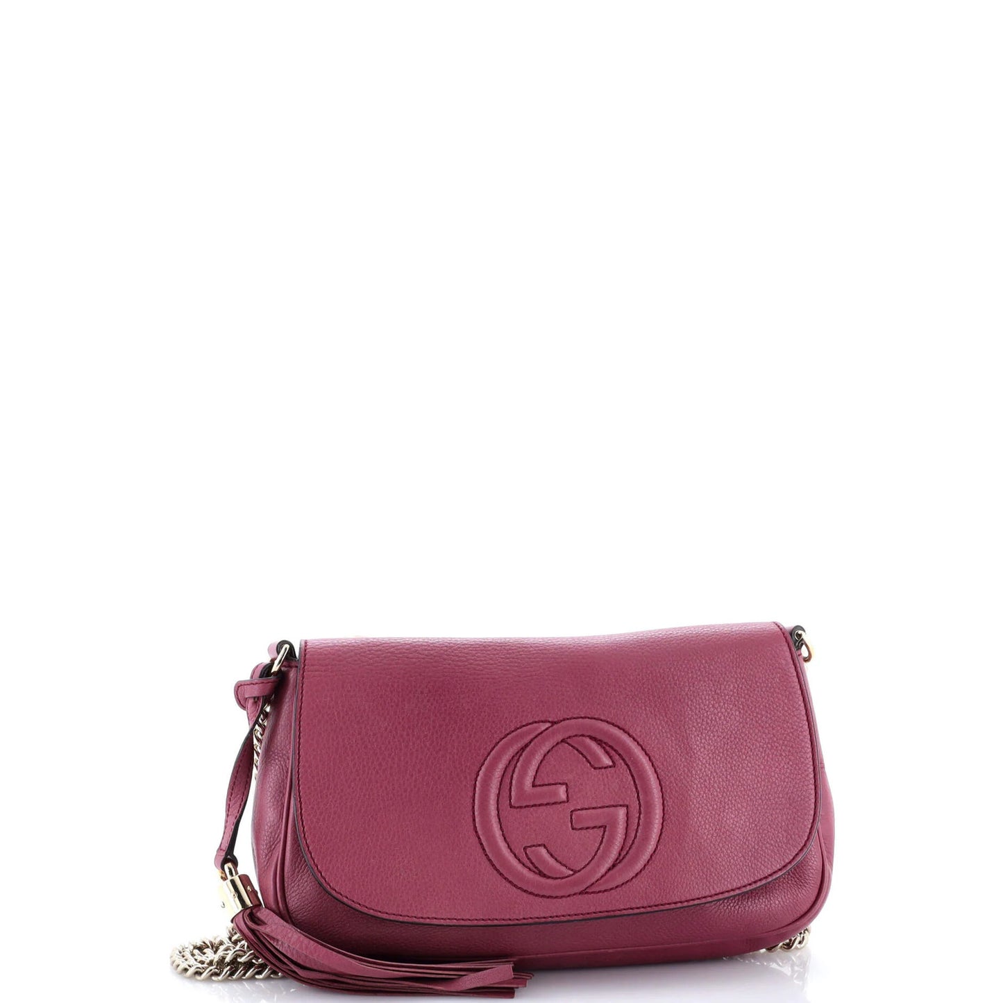 Gucci Soho Chain Crossbody Bag Leather Medium