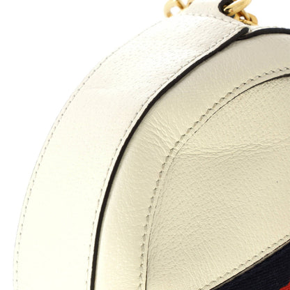 Gucci Ophidia Round Shoulder Bag Leather Mini