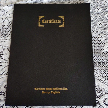 19Th Century British Oil Painting Landscape A. Carruthers Gould Original W/ Coa