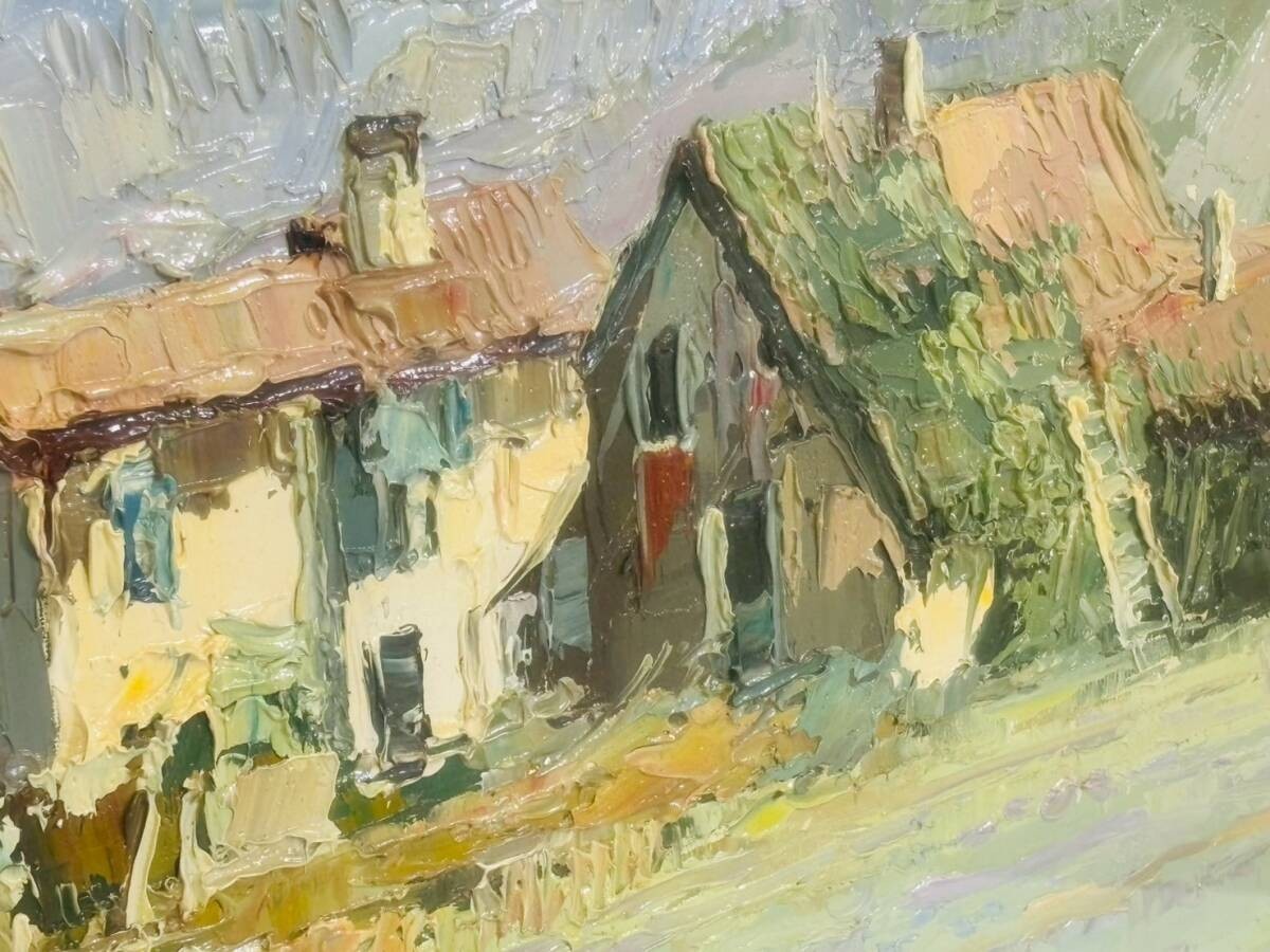Giuseppe Casali Original Oil Painting Mountain Farmhouse Italy Landscape