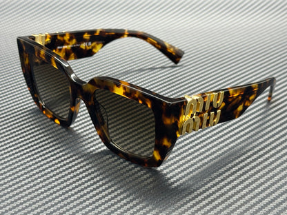 MIU MU B05S 14L20U Honey Havana Brown Gradient Women's 51 mm Sunglasses
