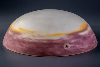 Gv Croismare Signed Chandelier Gilt Bronze Art Glass French Art Deco Excellent