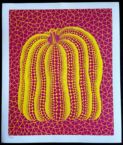 Yayoi Kusama - Lithograph Mori Art Museum - Hand Numbered Coa