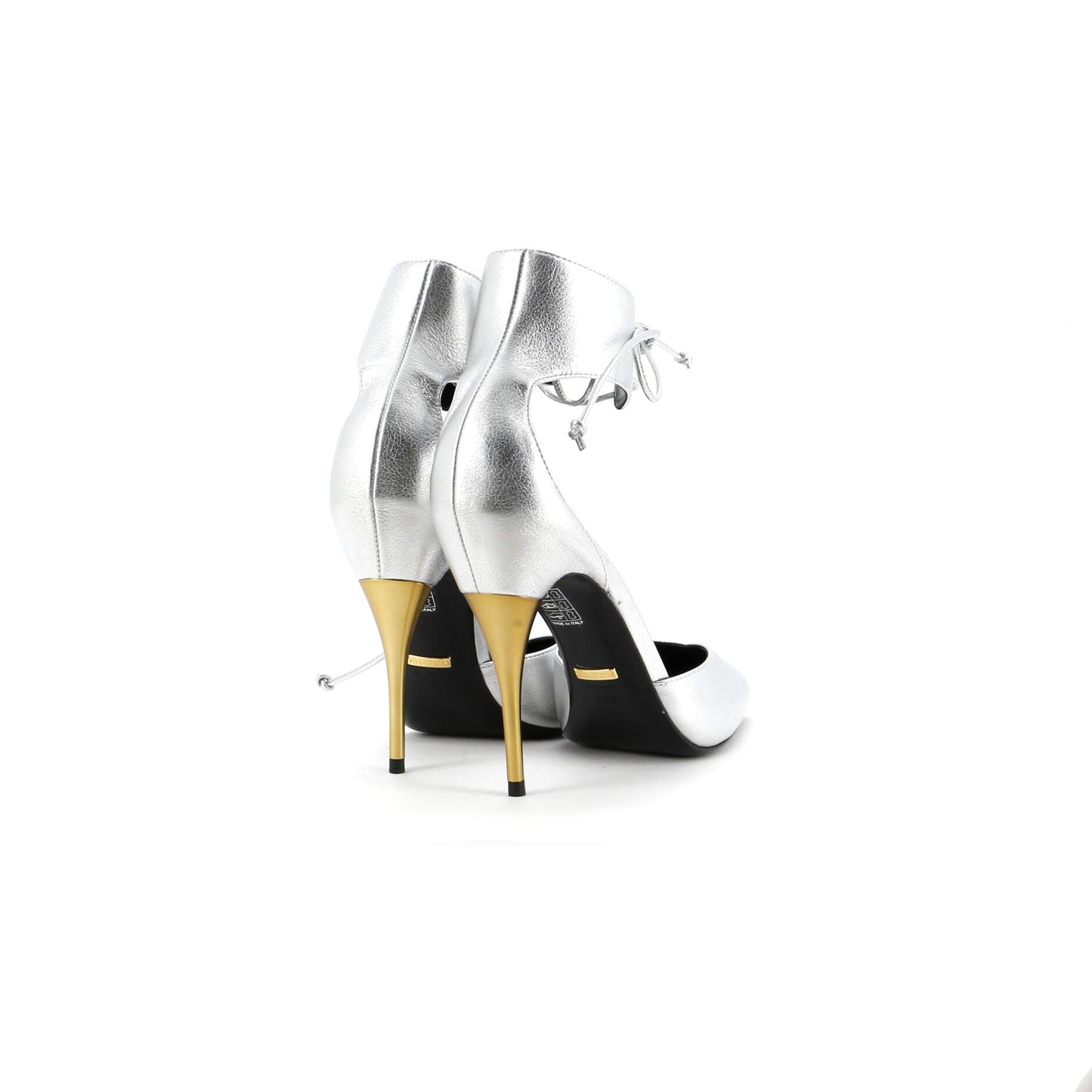 Gucci Women'S Laced Up Ankle Cuff Pumps Leather