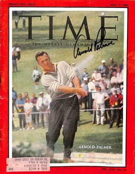 Arnold Palmer Autographed May 2, 1960 Time