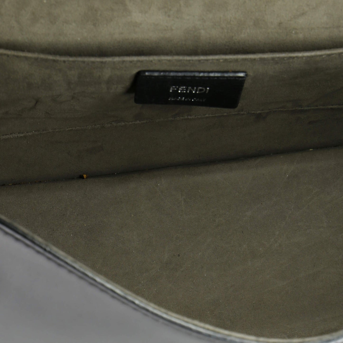 Fendi Kan I F Shoulder Bag Leather Medium