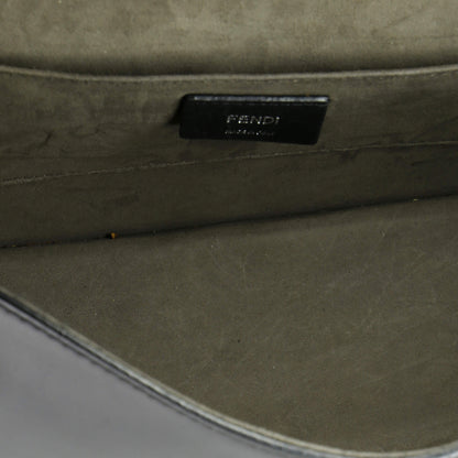 Fendi Kan I F Shoulder Bag Leather Medium