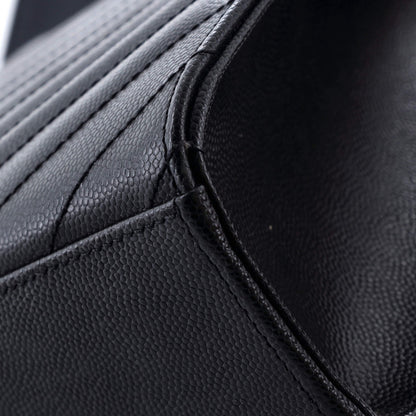 Saint Laurent Classic Monogram Envelope Satchel Matelasse Chevron Leather Large