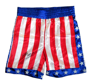 Michael B. Jordan Autographed Boxing Trunks 