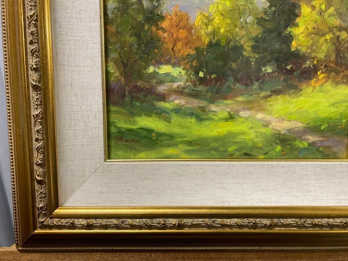 Oil Painting Signed Fall Landscape American Vermont Reeves Carlene A