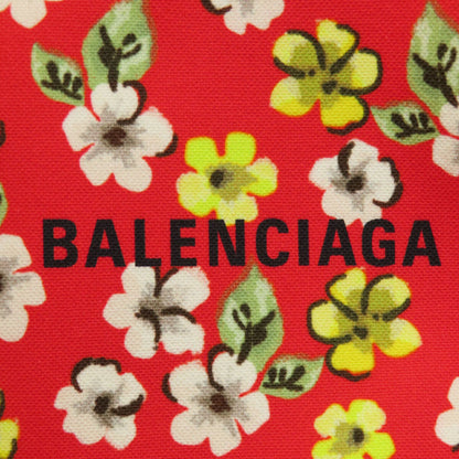 Balenciaga  329933 Handbag Navy Cabas Flower