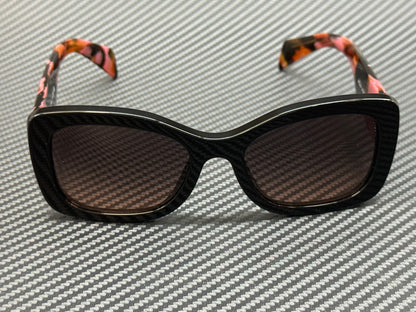 PRADA PR A08S 12O50C Black Grey Gradient Women's