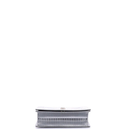 Christian Dior Diorama Flap Bag Cannage Embossed Calfskin Medium
