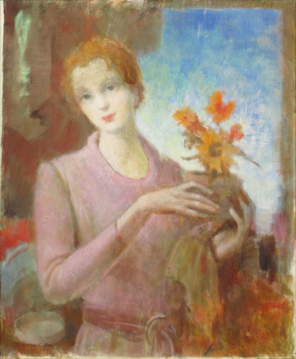 Bela Kontuly Original Oil Painting On Canvas