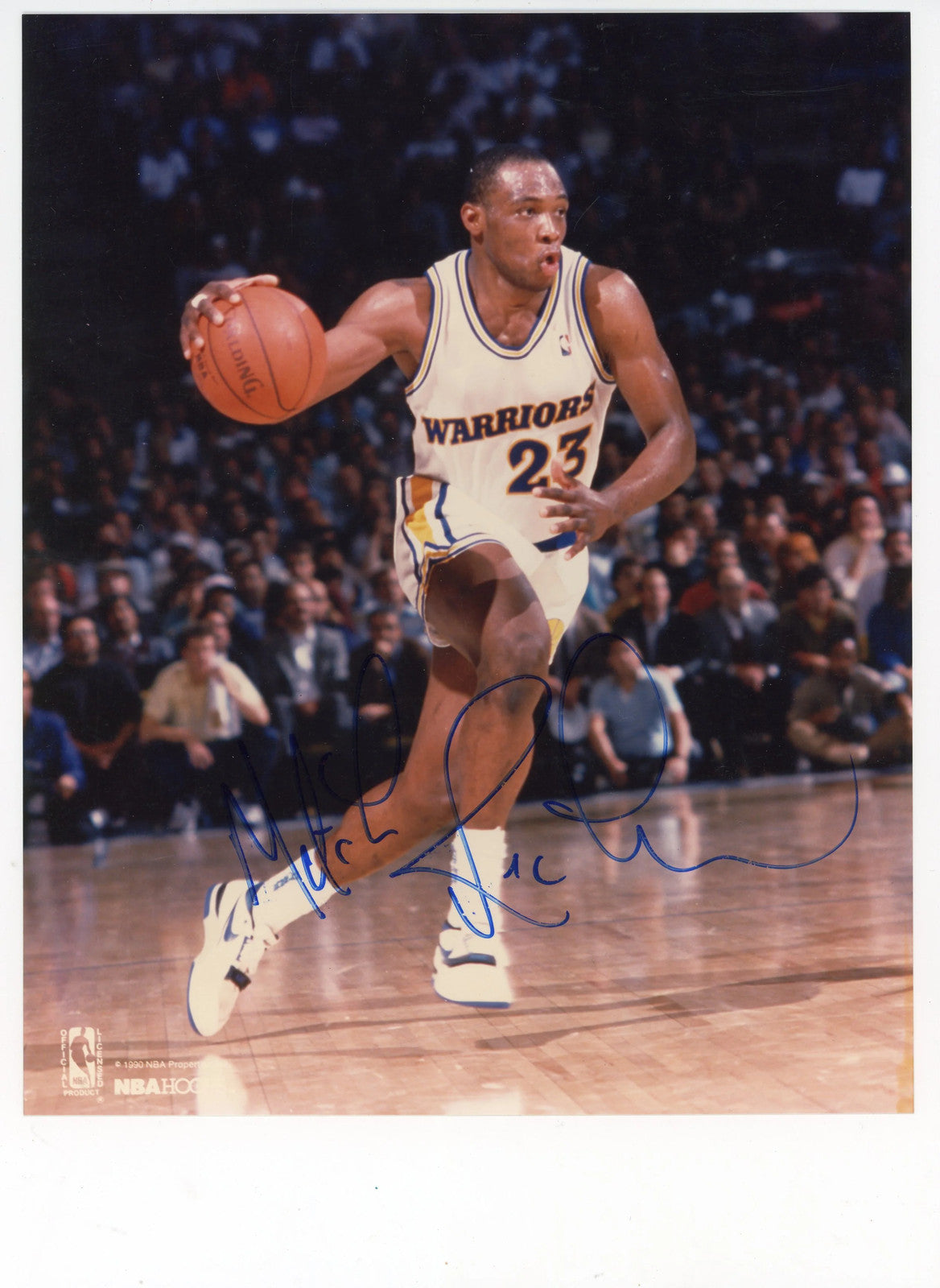 Mitch Richmond Autographed 8X10 Photo