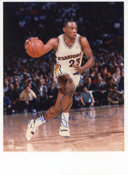 Mitch Richmond Autographed 8X10 Photo