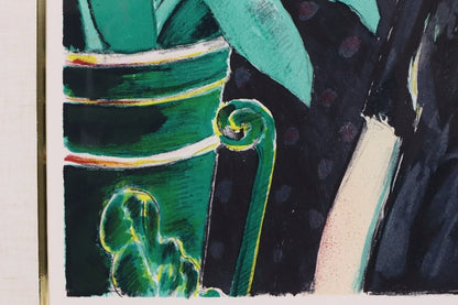 Jean-Pierre Cassigneul Lithograph 'Tulips And