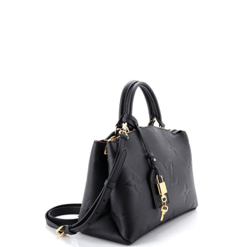 Louis Vuitton Petit Palais Handbag Monogram Empreinte Giant