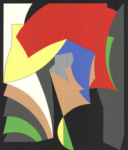 JEREMY GILBERT-ROLF Live from Lincoln Center 1983 SIGNED 38.5" x 33" Serigraph