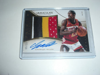 Dominique Wilkins 2014 Panini Immaculate Game