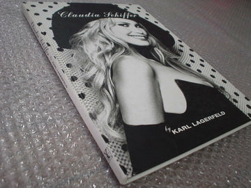 Claudia Schiffer By Karl Lagerfeld (1995,Hardcover) Fashion Photo Brand Book