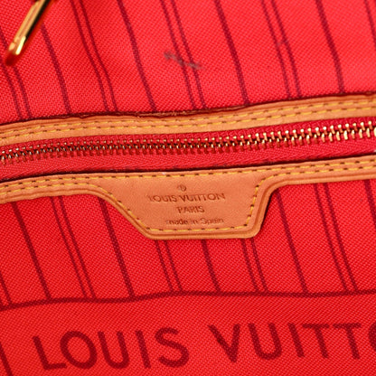 Louis Vuitton Neverfull Nm Tote Limited Edition Cities V Monogram Canvas Mm