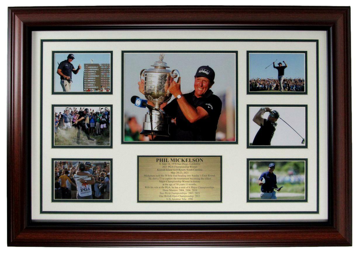 Phil Mickelson 2021 Pga Champion Photo Collage