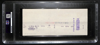 Al Davis Hof Signed/Autographed 8.5X3.5 Bank