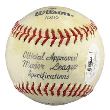 Waite Hoyt Hof Signed/Auto Wilson Official Size Baseball Yankees Jsa 191765