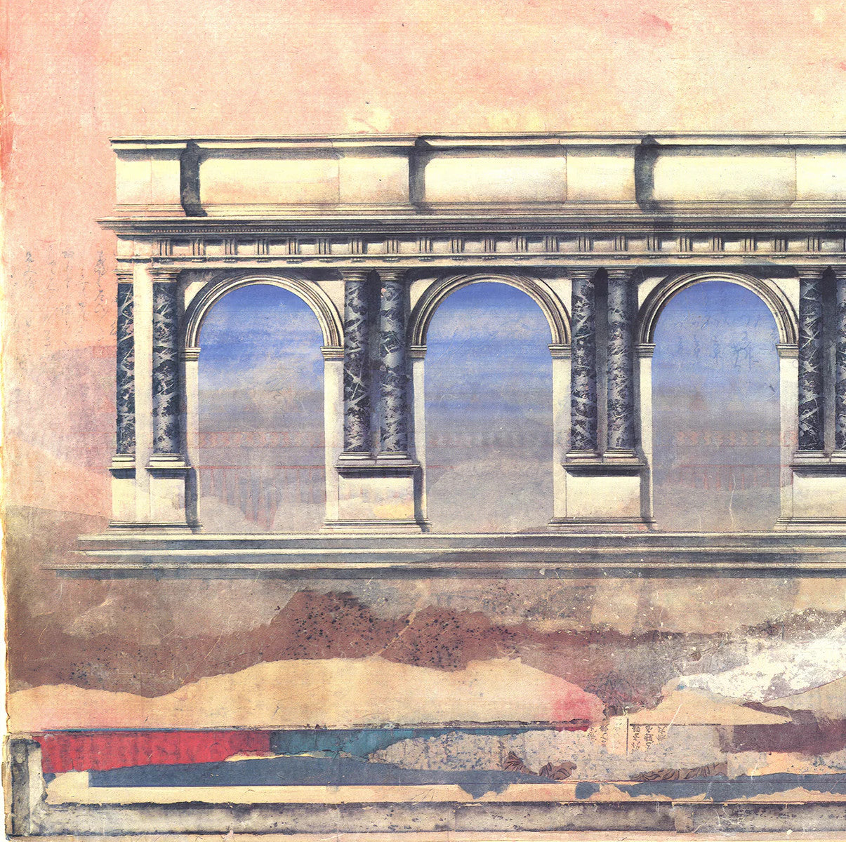 Donald Farnsworth Counterpoint - Doric Colonnade " Offset Lithograph 199