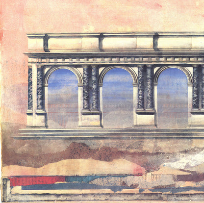 Donald Farnsworth Counterpoint - Doric Colonnade " Offset Lithograph 199
