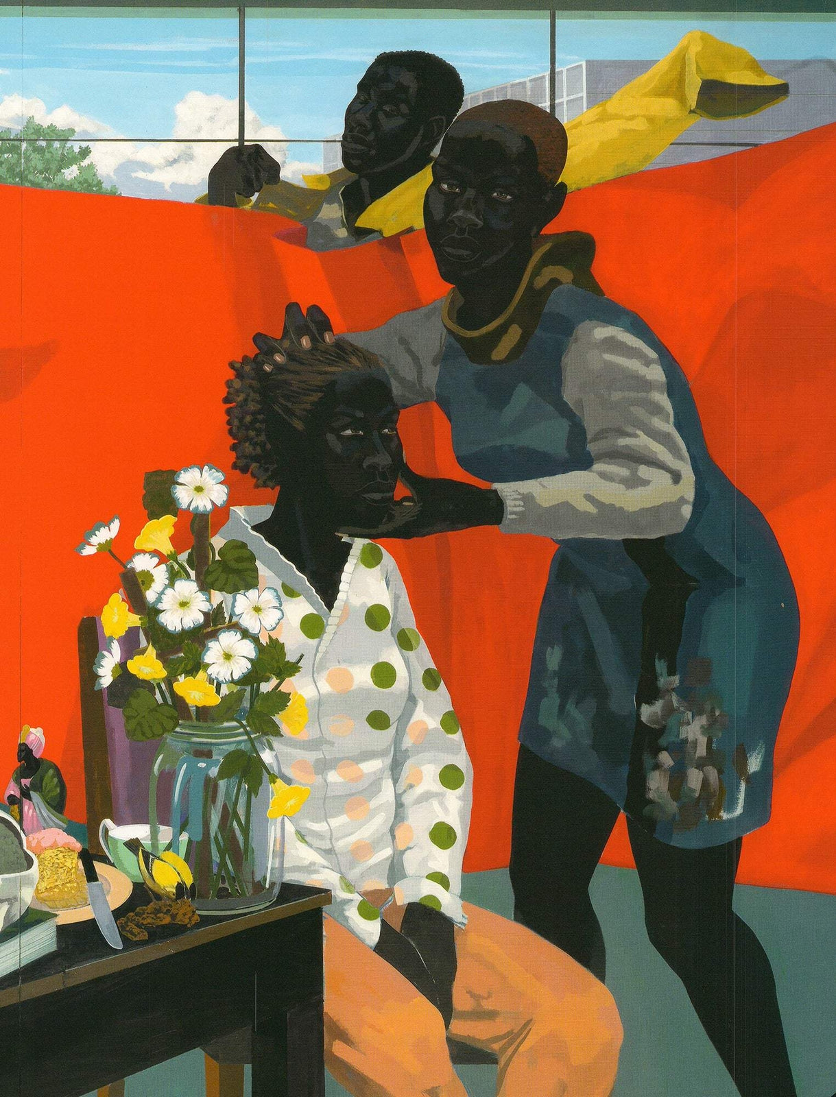 Multicol KERRY JAMES MARSHALL Mastry 26.5" x 32.75" Poster 2016 African American