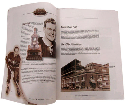 Maurice Richard Canadiens Signed Last Game At The