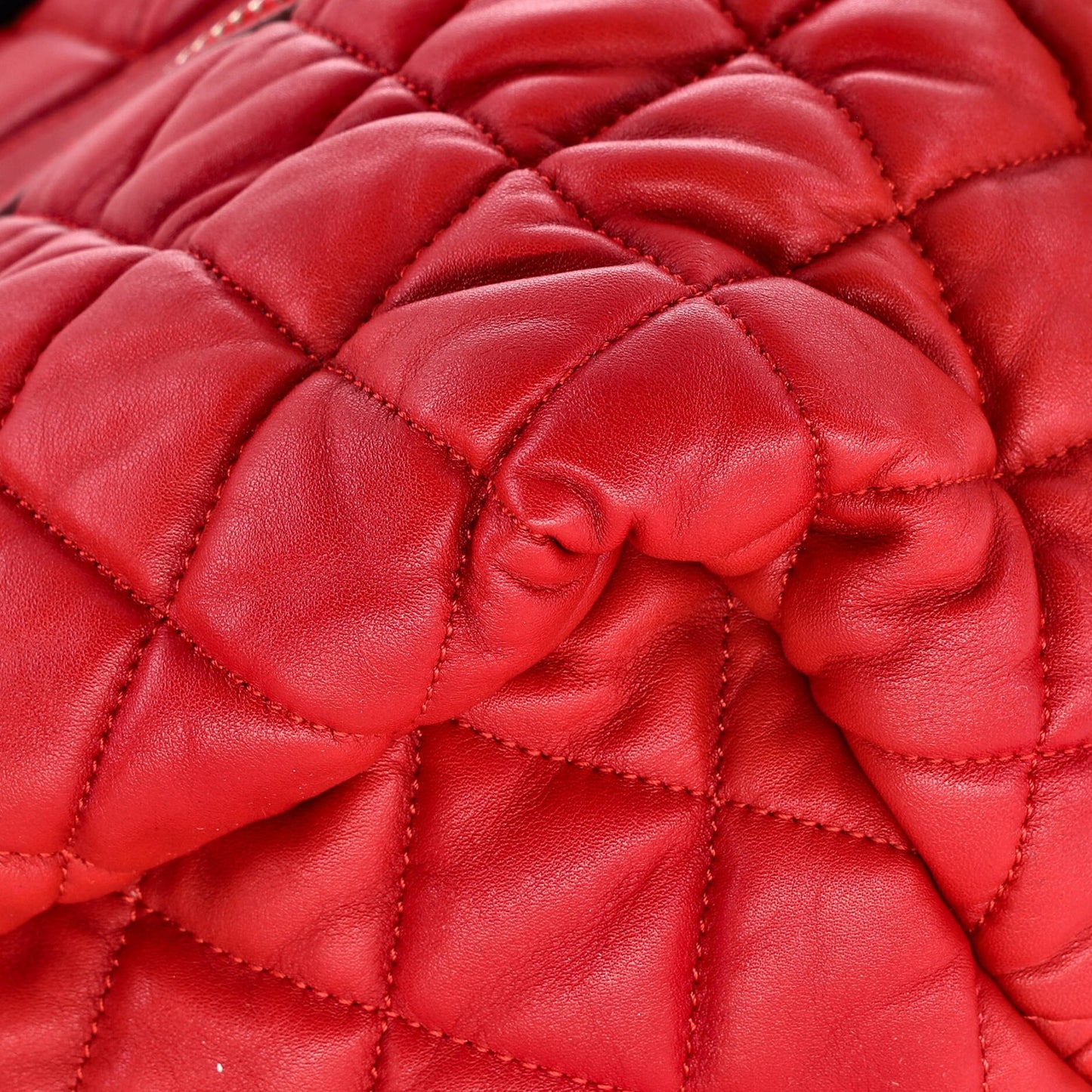 Chanel Coco Cocoon Reversible Tote Quilted Lambskin And Jersey Medium