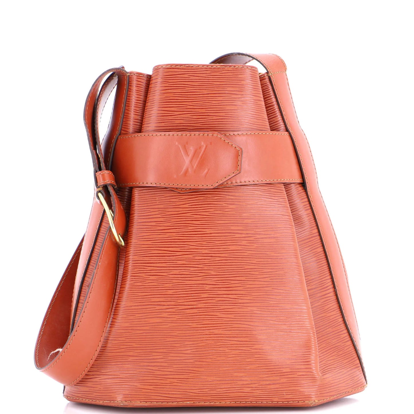 Louis Vuitton Vintage Sac D'Epaule Handbag Epi Leather Pm