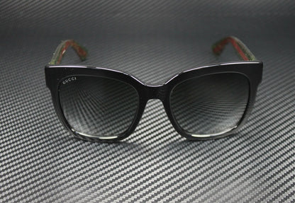 GUCCI GG0034SN 002 Black/Green Square 54 mm