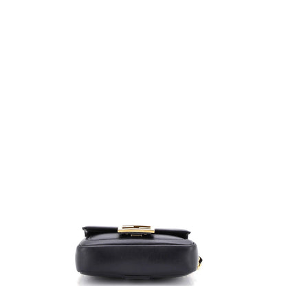 Fendi Chain Baguette Bag Leather Mini